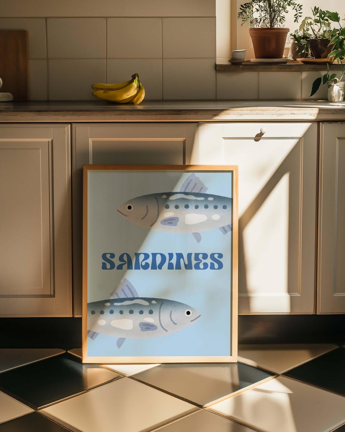 Fish Kitchen Poster Bundle, Ocean Food Decor - Image 2