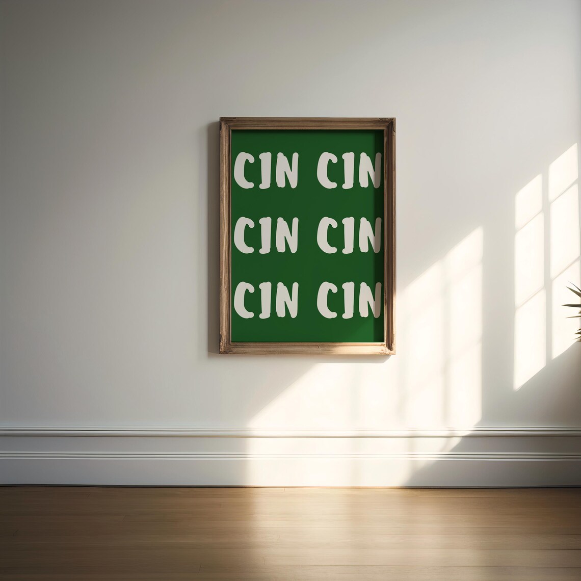 Cin Cin Print, Italian Wine Toast Art Print - Image 3