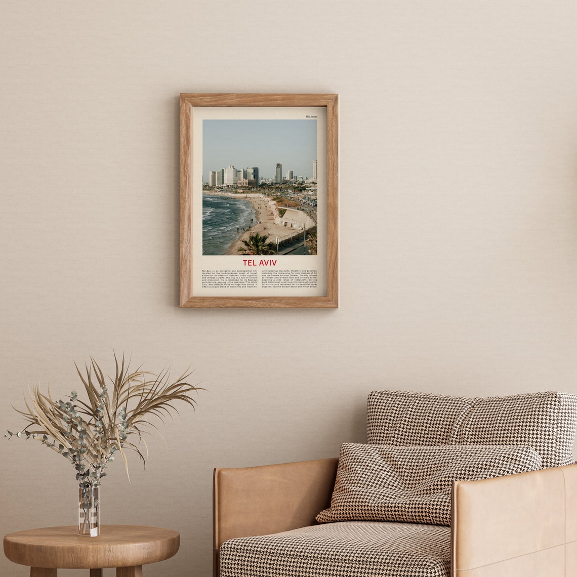 Tel Aviv Print Film Photo Tel Aviv Wall Art Tel Aviv Poster Tel Aviv Photo Tel Aviv Poster Print Israel Wall Decor Israel Poster Print - Image 4