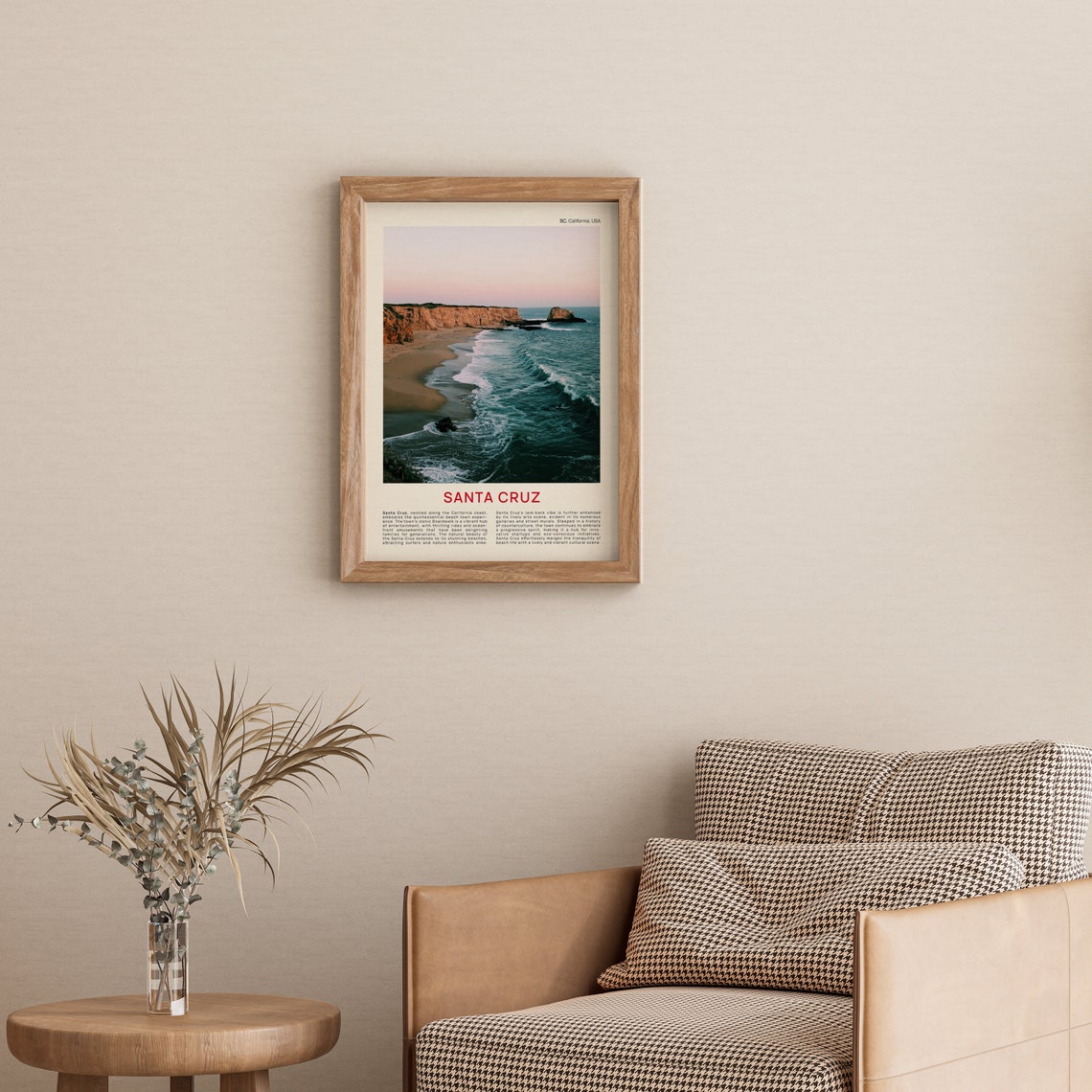 Santa Cruz Print Film Photo Santa Cruz Wall Art Santa Cruz Poster Santa Cruz Photo Santa Cruz Poster Print California Wall Decor Usa - Image 3