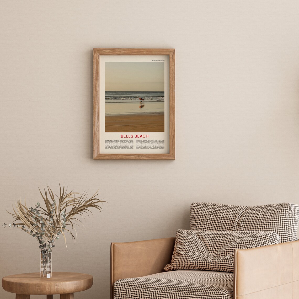 Bells Beach Surfer at Sunset Victoria Australia Photo Travel Poster - Image 3
