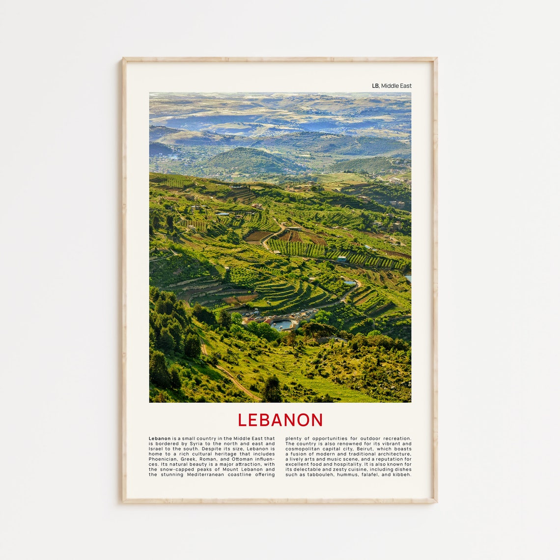 Lebanon Print Film Photo Lebanon Wall Art Lebanon Poster Lebanon Photo Lebanon Poster Print Lebanon Wall Decor Lebanon Art Print