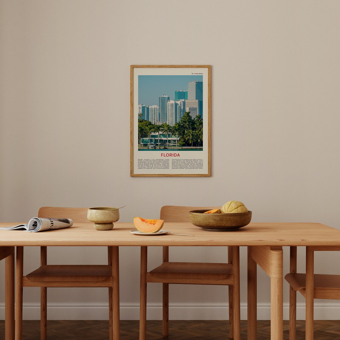 Florida Print Film Photo Florida Wall Art Florida Poster Florida Photo Florida Poster Print Florida Wall Decor Usa Poster Usa Print - Image 3