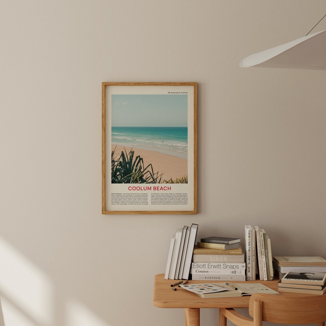 Coolum Beach Queensland Australia Surf Coast Photo Travel Poster - Image 2