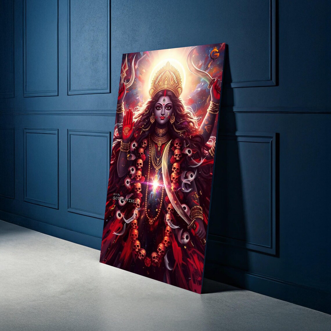 Goddess Kali Spiritual Decor Art Print