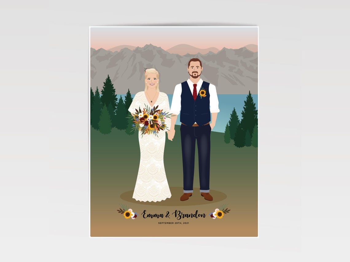 Custom Family Portrait Size Upgrade - Image 5