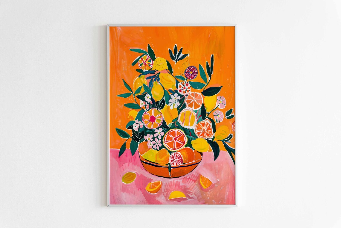 Henri Matisse Citrus Still Life Art Print, Fauvism