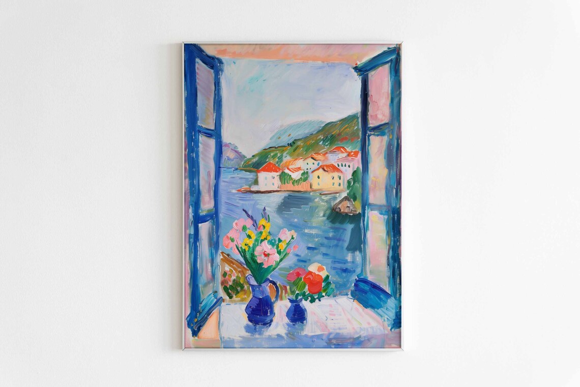 Henri Matisse Open Window Modern Fauvism Art Print