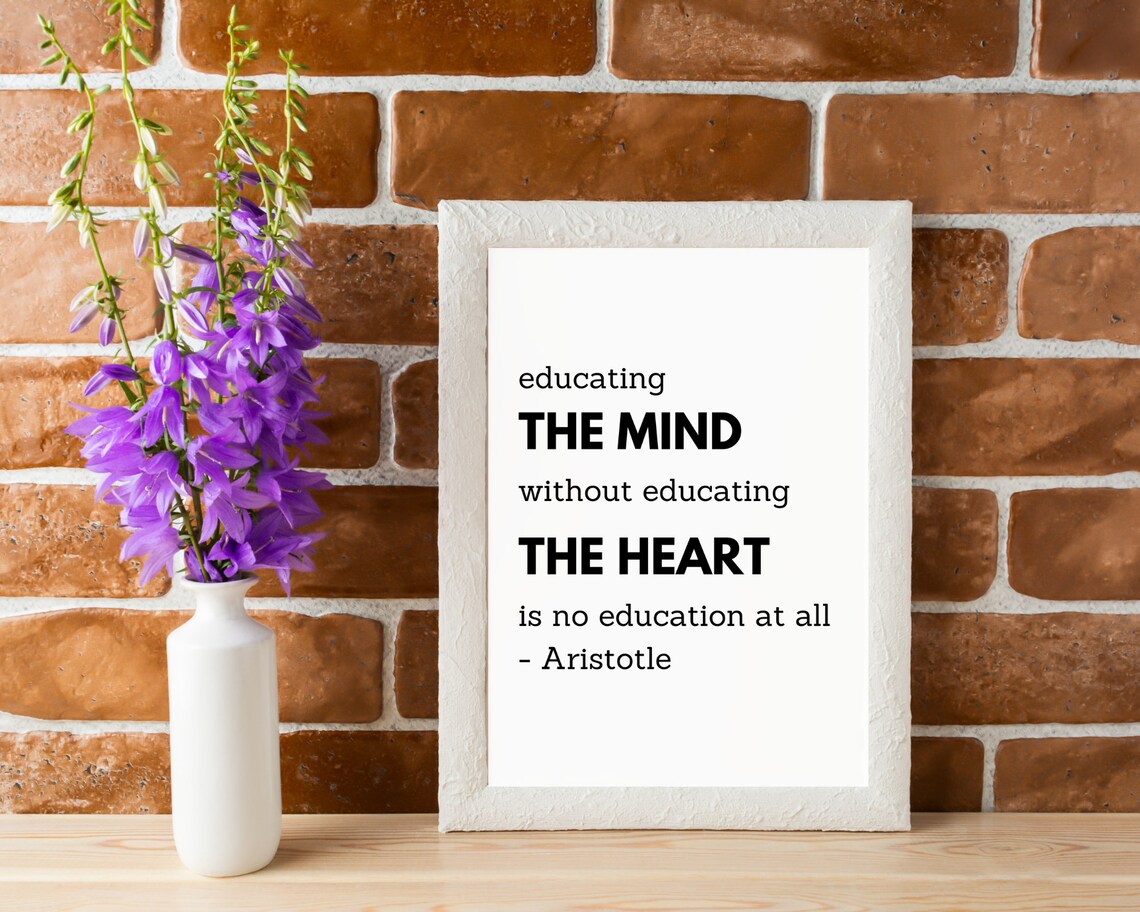 Aristotle Quote, Positive Growth Mindset Poster - Image 3