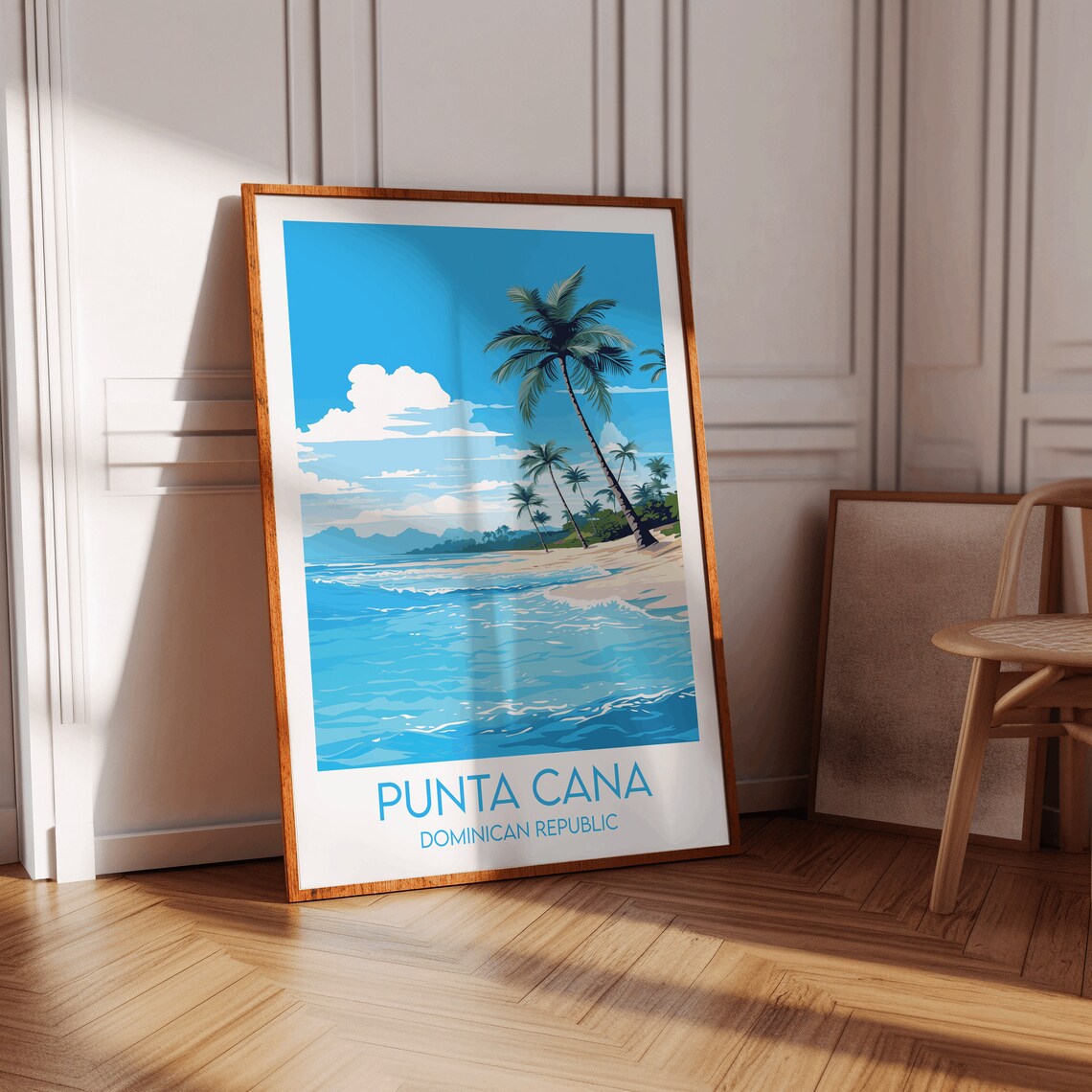 Punta Cana Travel Print, Dominican Republic Poster - Image 3