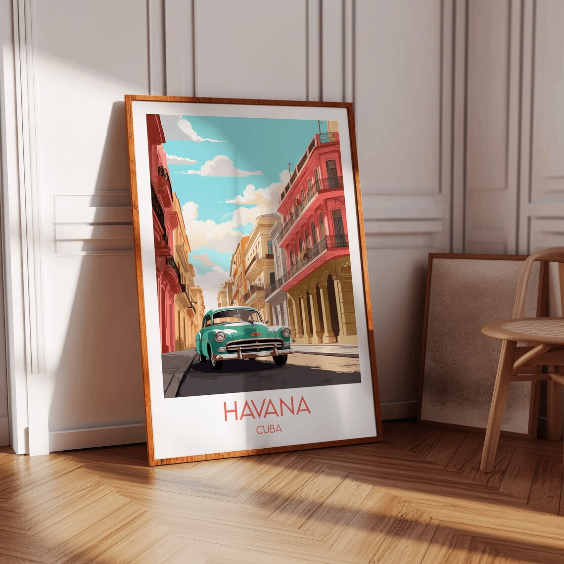Havana Travel Poster, Cuba Travel Art Print - Image 2
