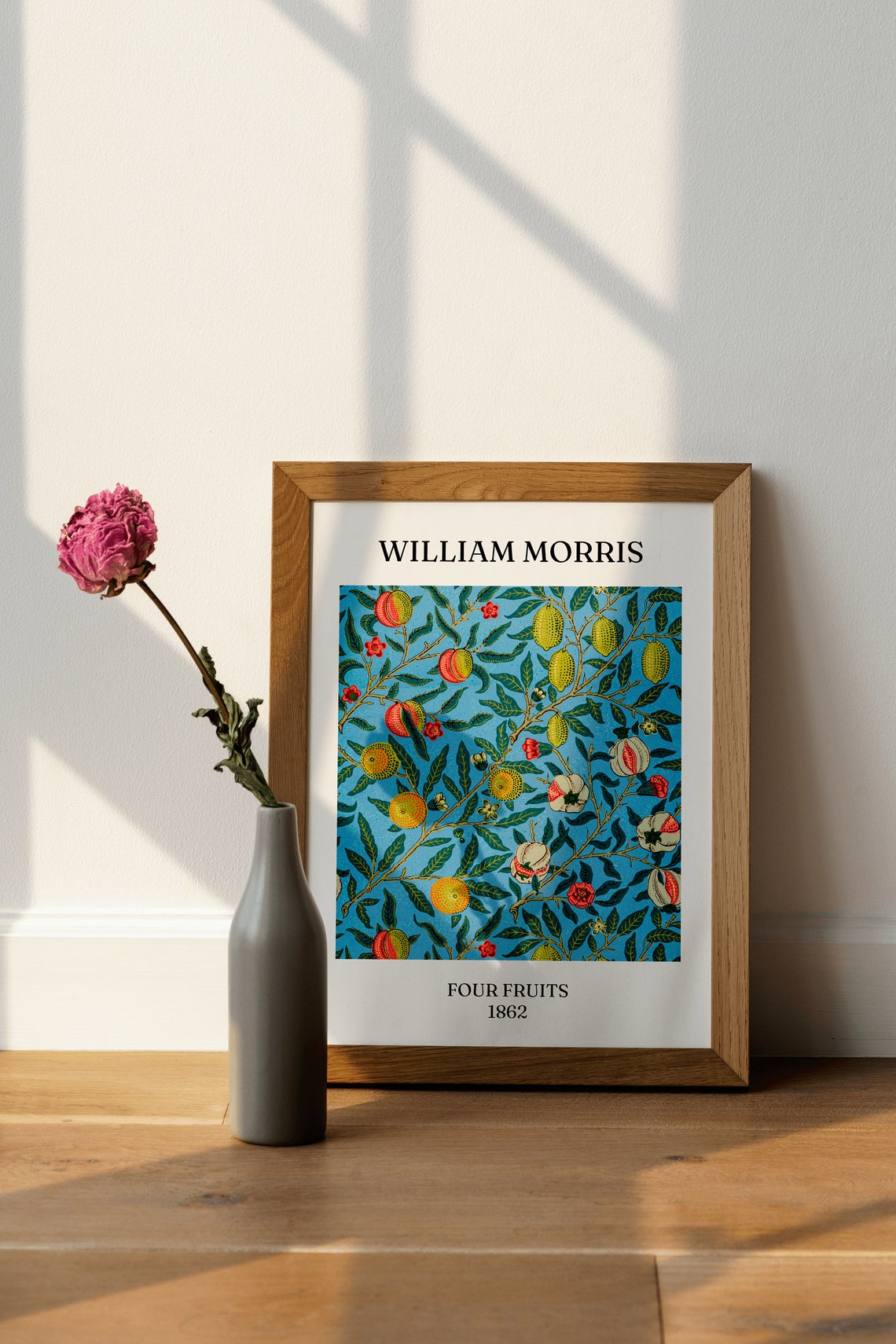 William Morris Four Fruits 1862 Botanical Pattern Art Poster - Image 4