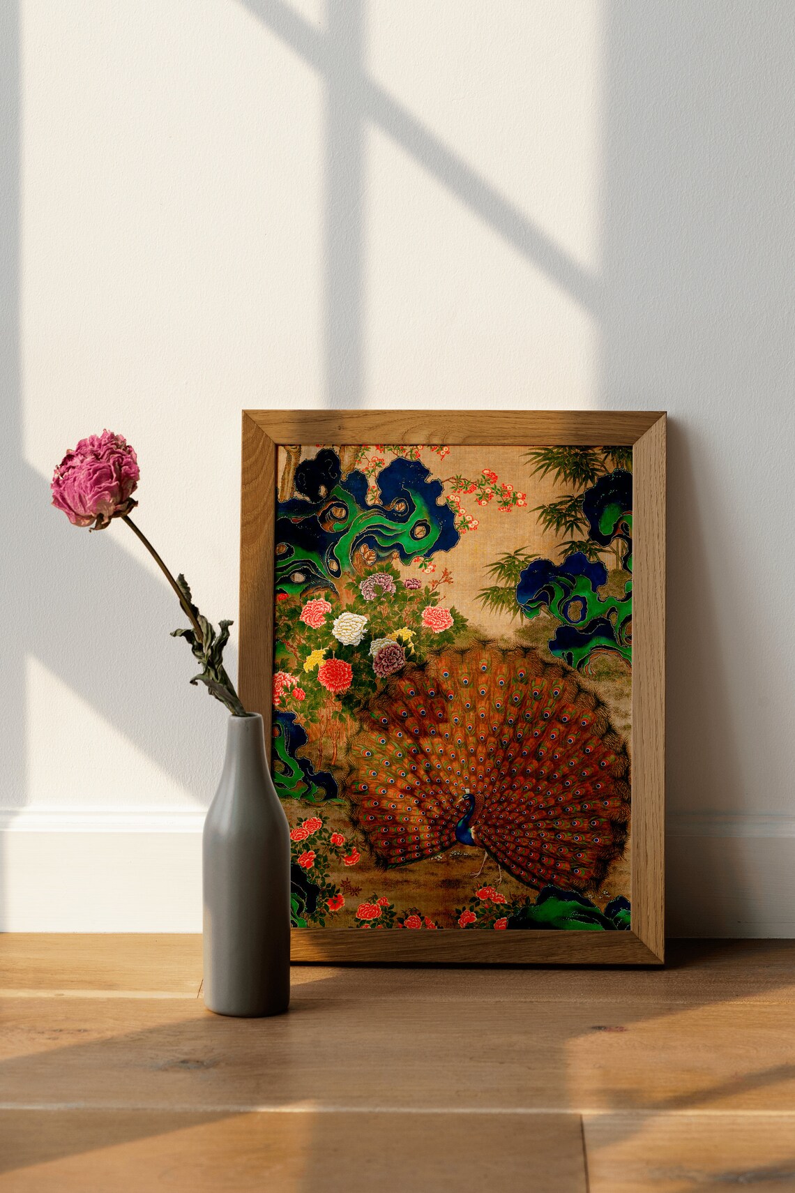 Vintage Peacock Poster Print, Classic Home Decor - Image 4
