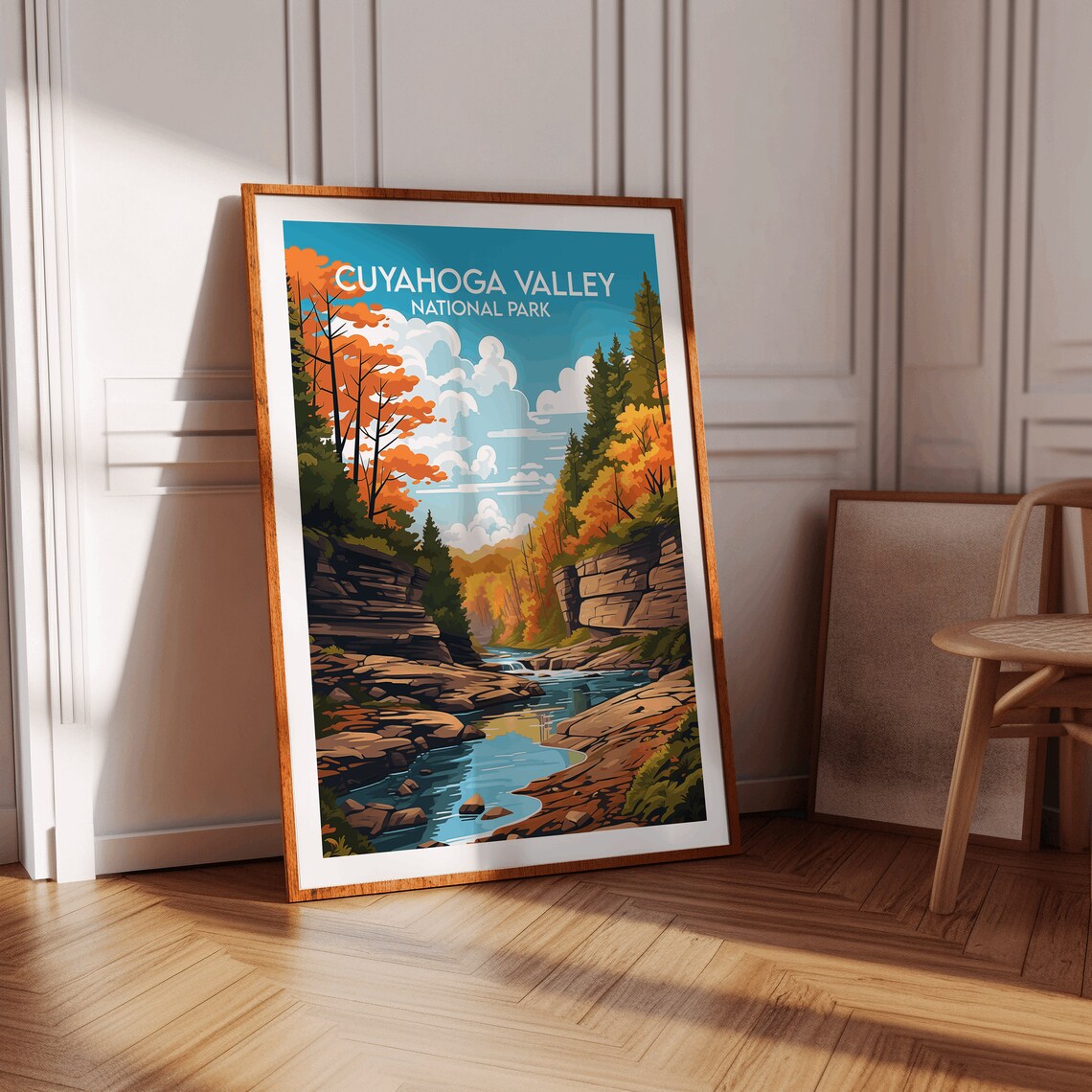 Cuyahoga Valley National Park Travel Poster, United States - Image 3