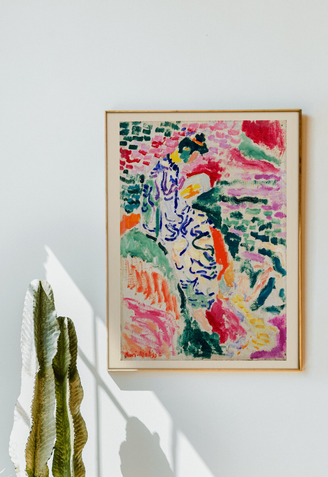 Henri Matisse La Japonaise Woman in Kimono Fauvist Painting Poster - Image 2