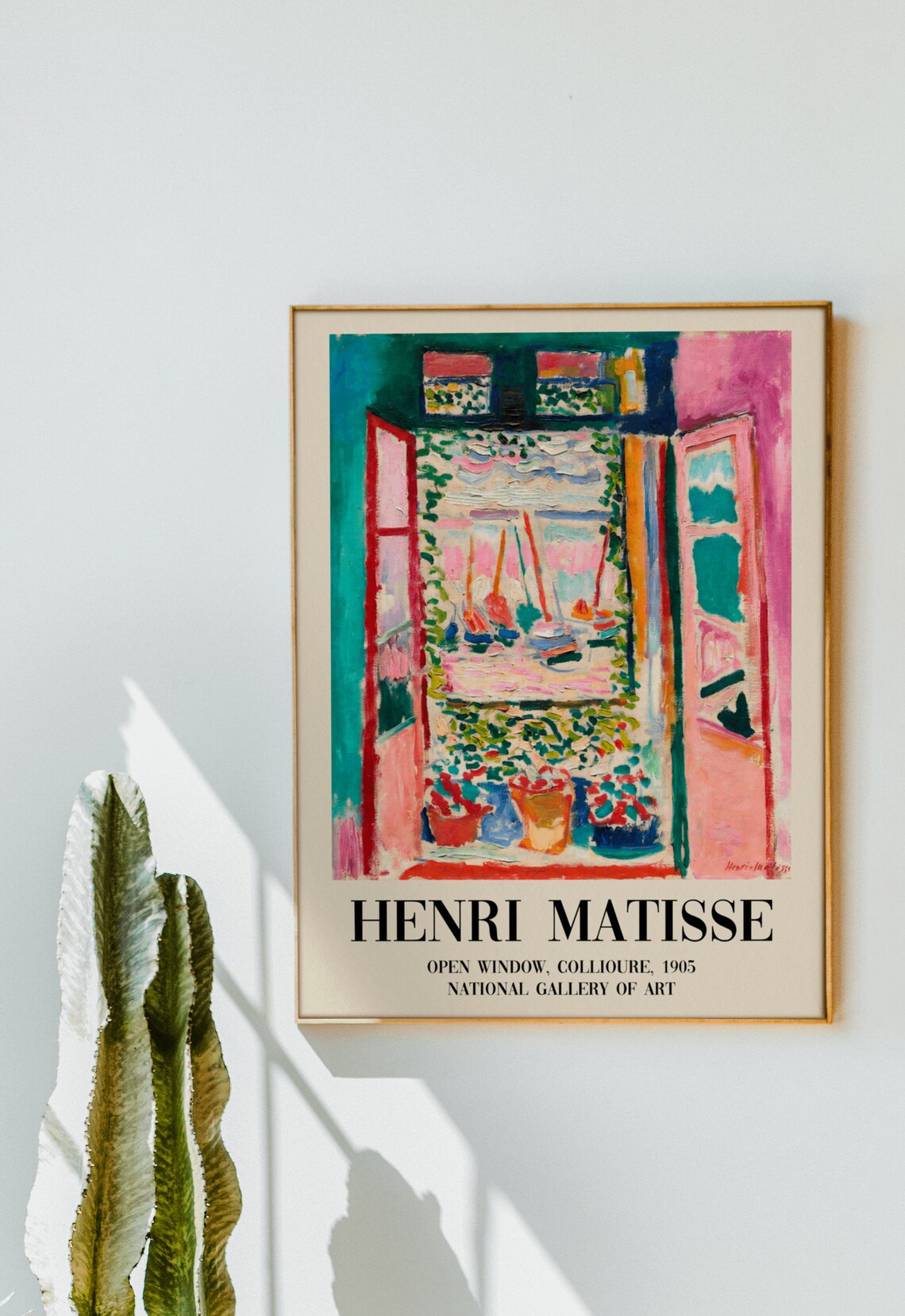Matisse Open Window Collioure Vintage Art Print - Image 2
