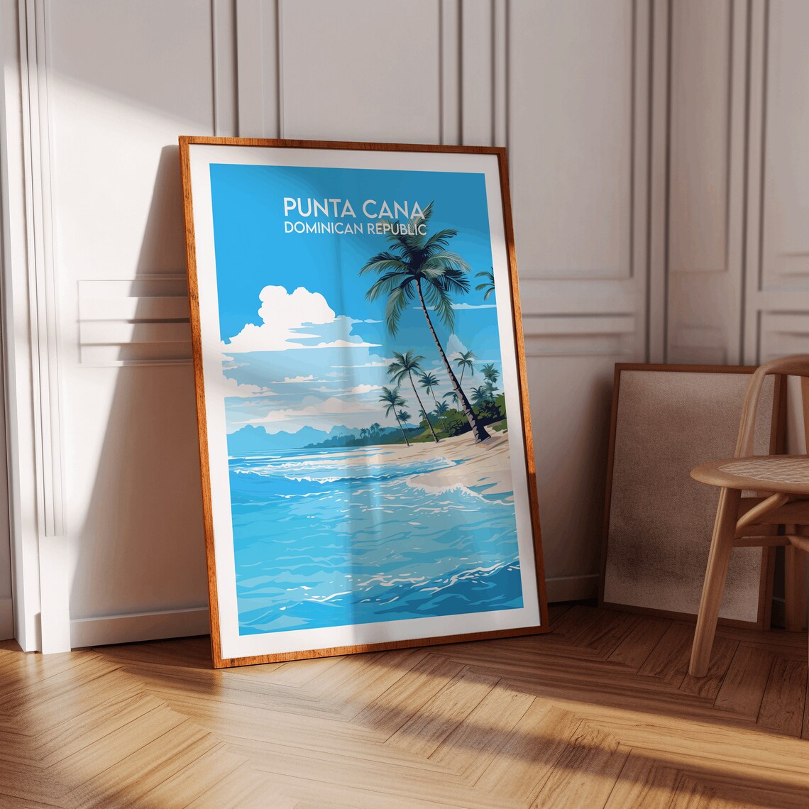 Punta Cana Travel Poster, Dominican Republic - Image 2