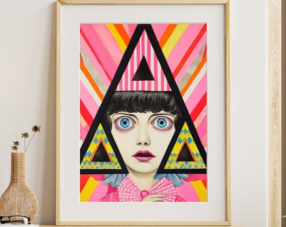 Trifecta Unique Canvas Art Print