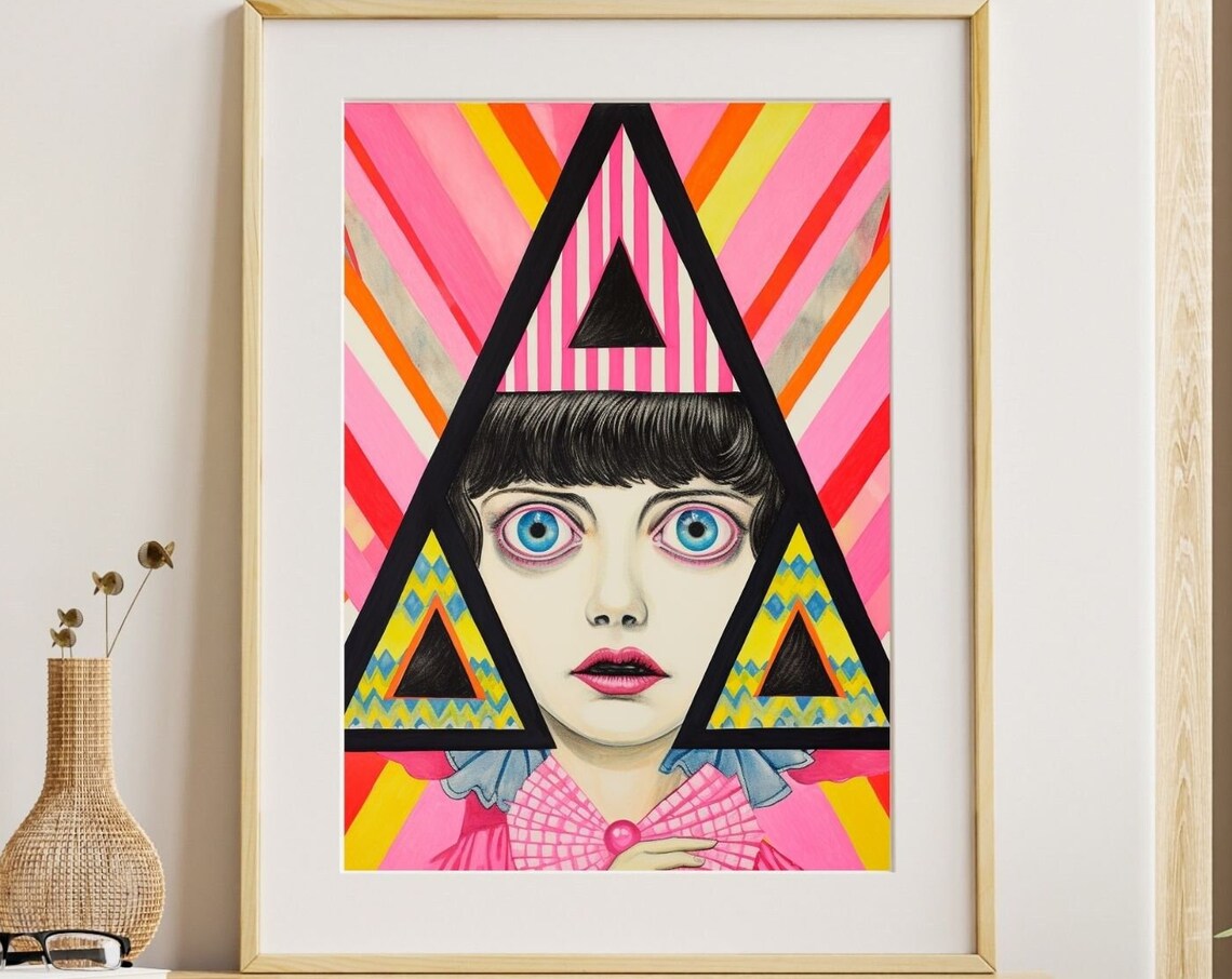 Trifecta Unique Canvas Art Print