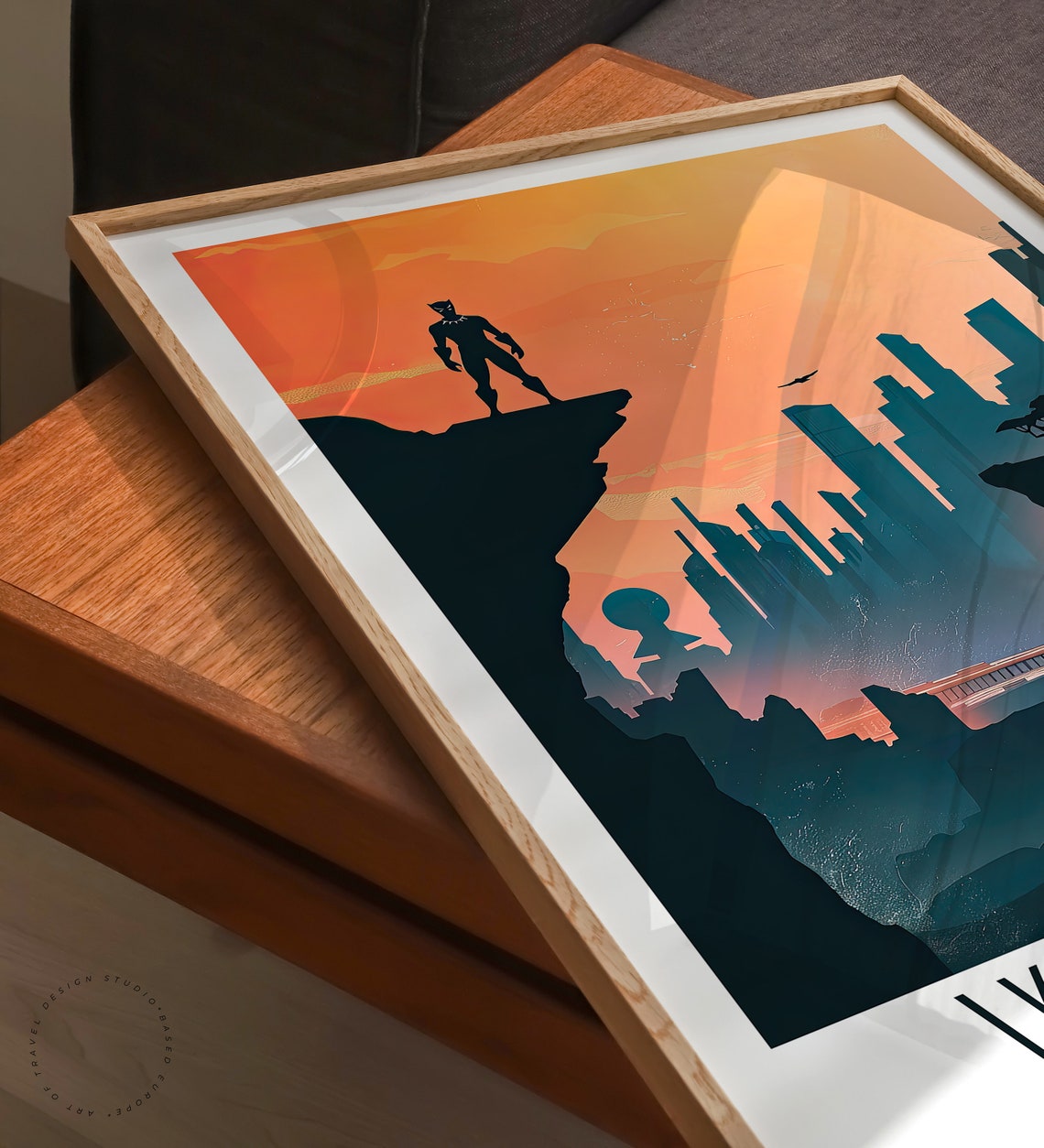Wakanda Travel Poster, Movie Art Print - Image 3