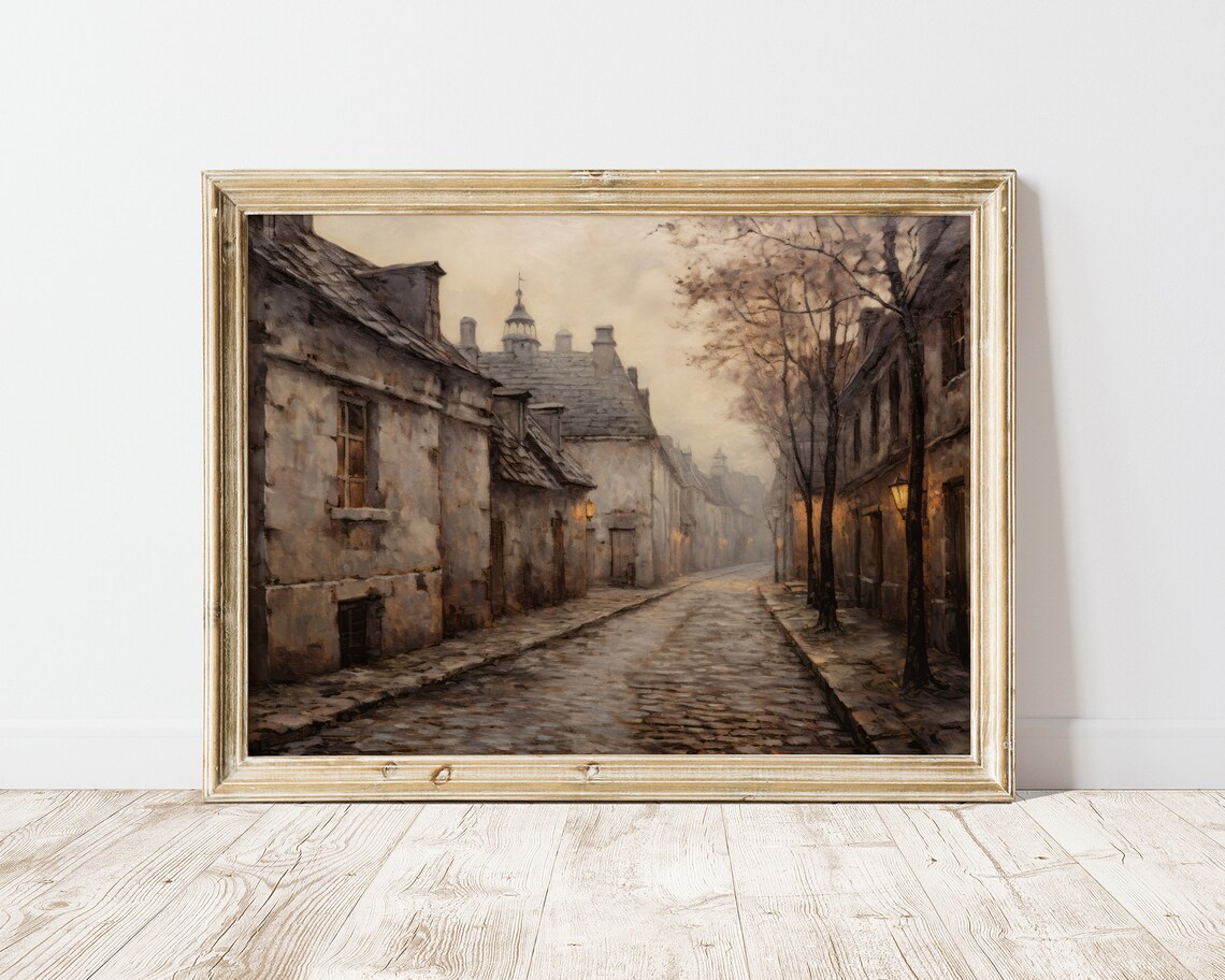 French Village Print, French Provincial Wall Art - Image 2