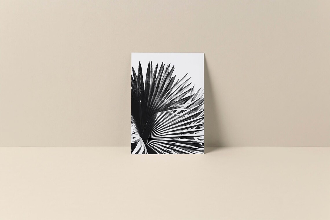 Palm Tree Note Card, Florida Botanical Art Print