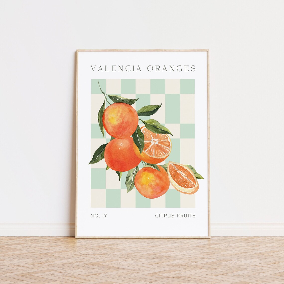 Fruit Market Orange Fruit Poster, Kitchen Wall Art - Image 3