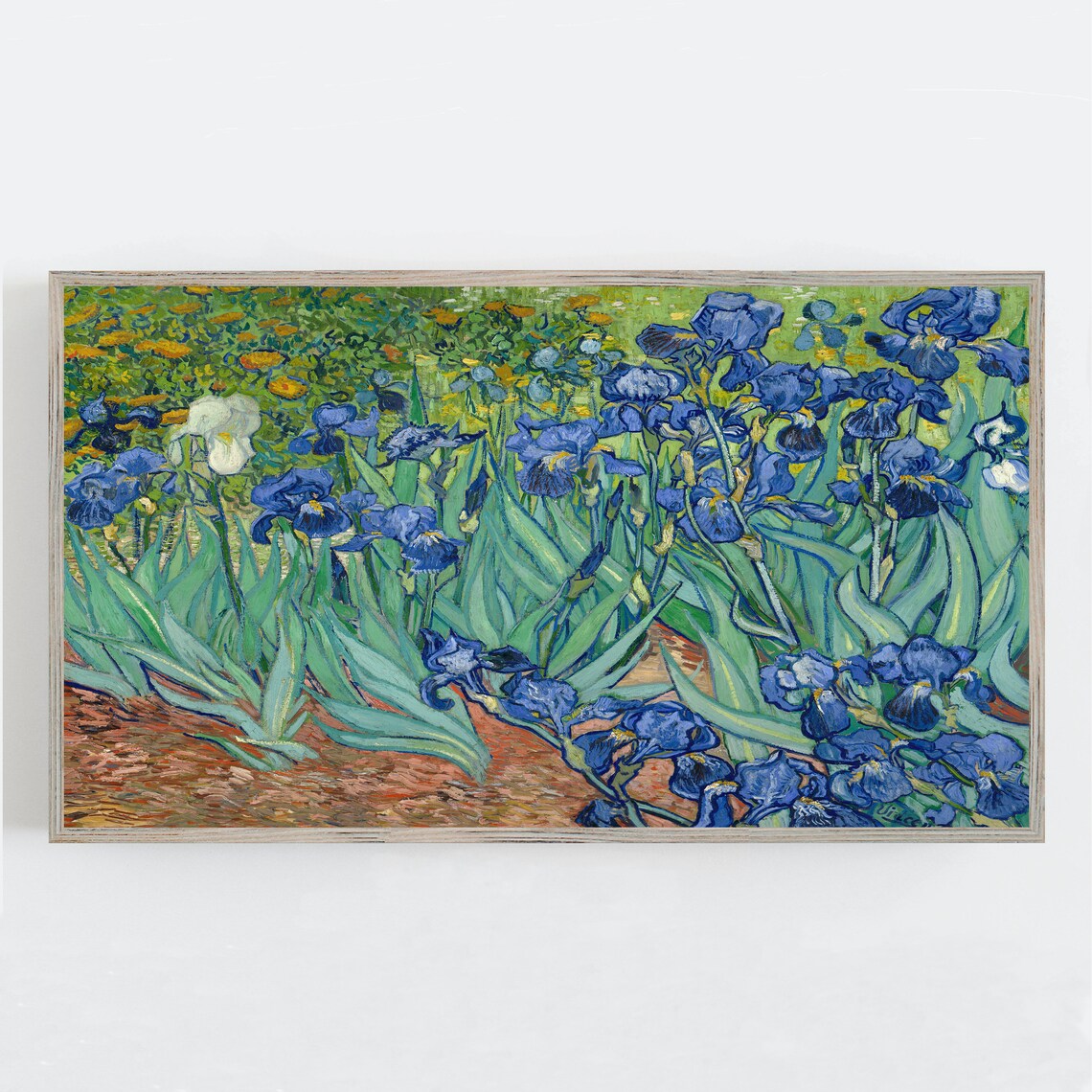 Van Gogh Irises Vintage Wall Art, Art Print - Image 2