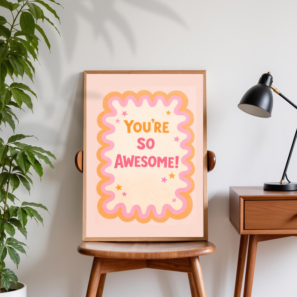 Youre So Poster, Funky Typography Art Print