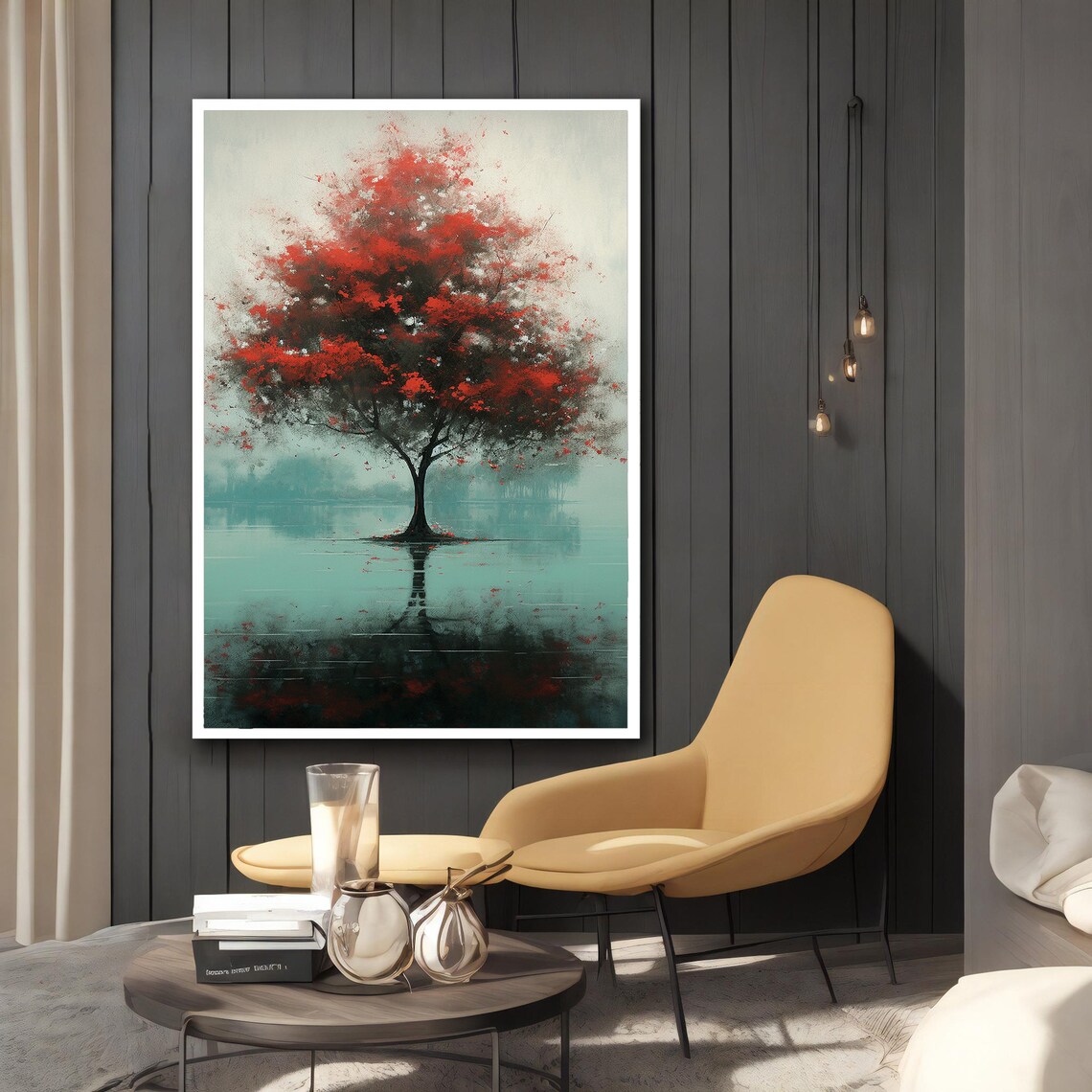 Tree Wall Art For Your Home And Office Modern Decor Ideas With Different Frame Options Natural And Vibrant Home Wall Decor - Image 2