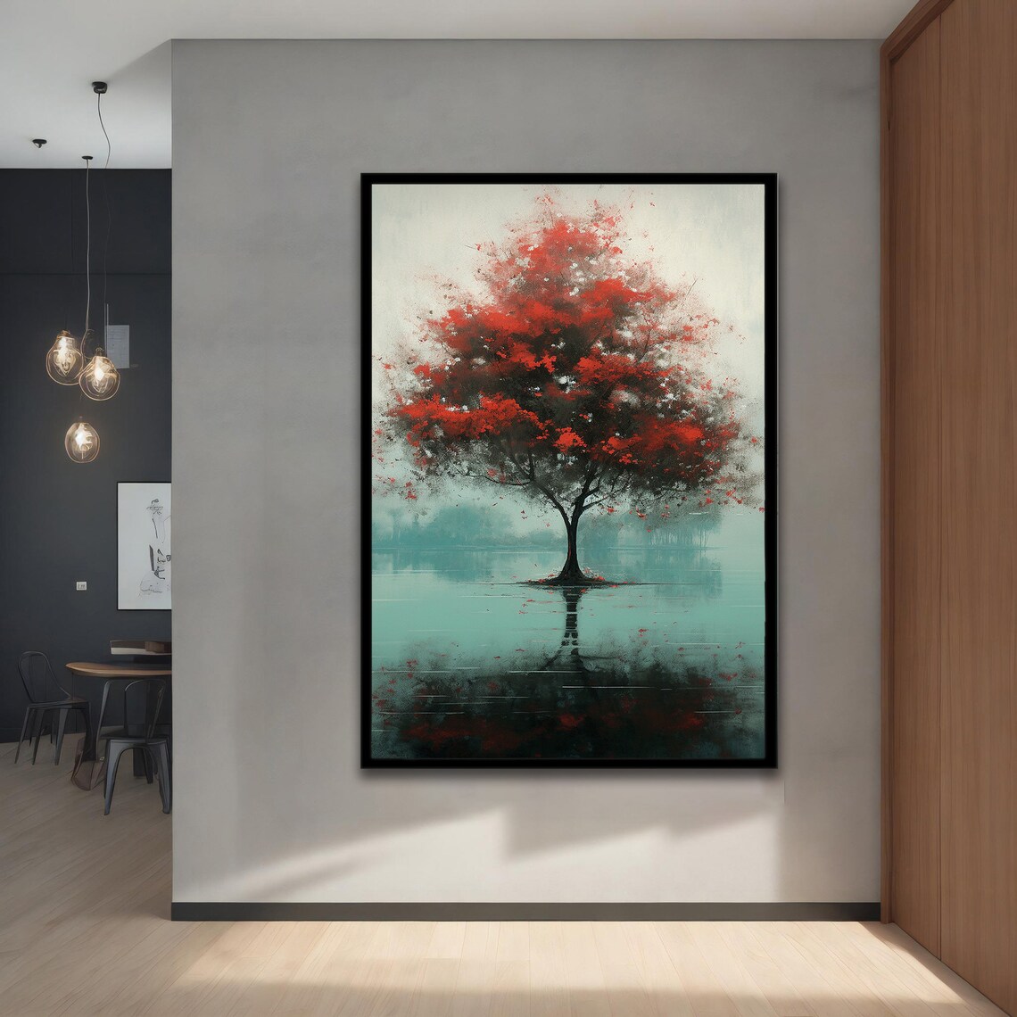 Tree Wall Art For Your Home And Office Modern Decor Ideas With Different Frame Options Natural And Vibrant Home Wall Decor - Image 5