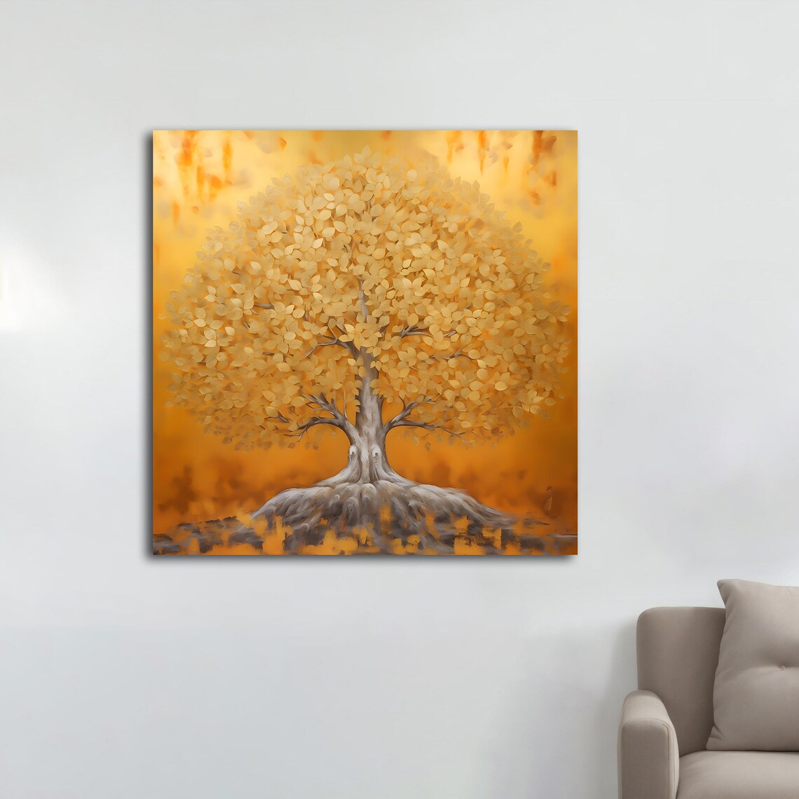 Tree Painting Modern Decor Ideas For Your Home And Office Natural And Vibrant Home Wall Decor - Image 5