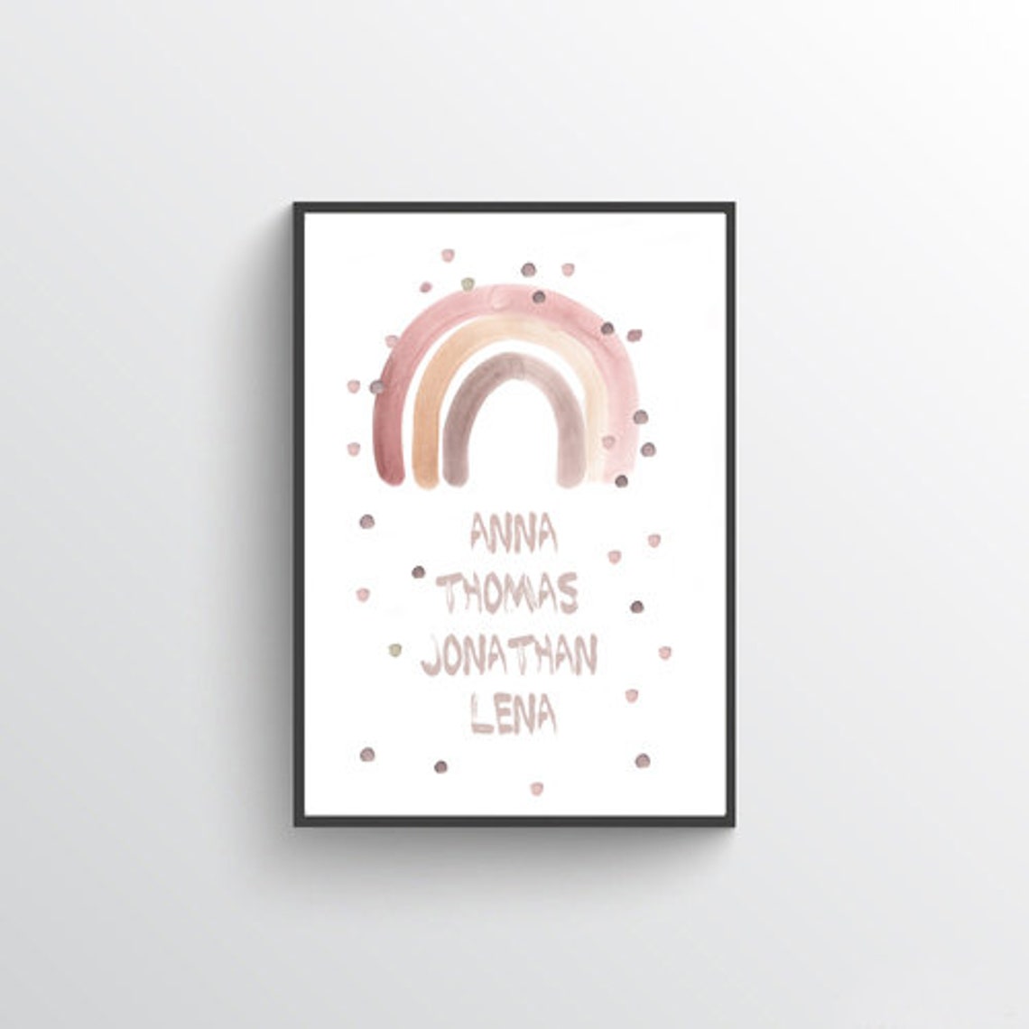 Gift Family Gift Gift Family Poster Pesonified Home Poster Family Poster Rainbow Posterwe Are Family