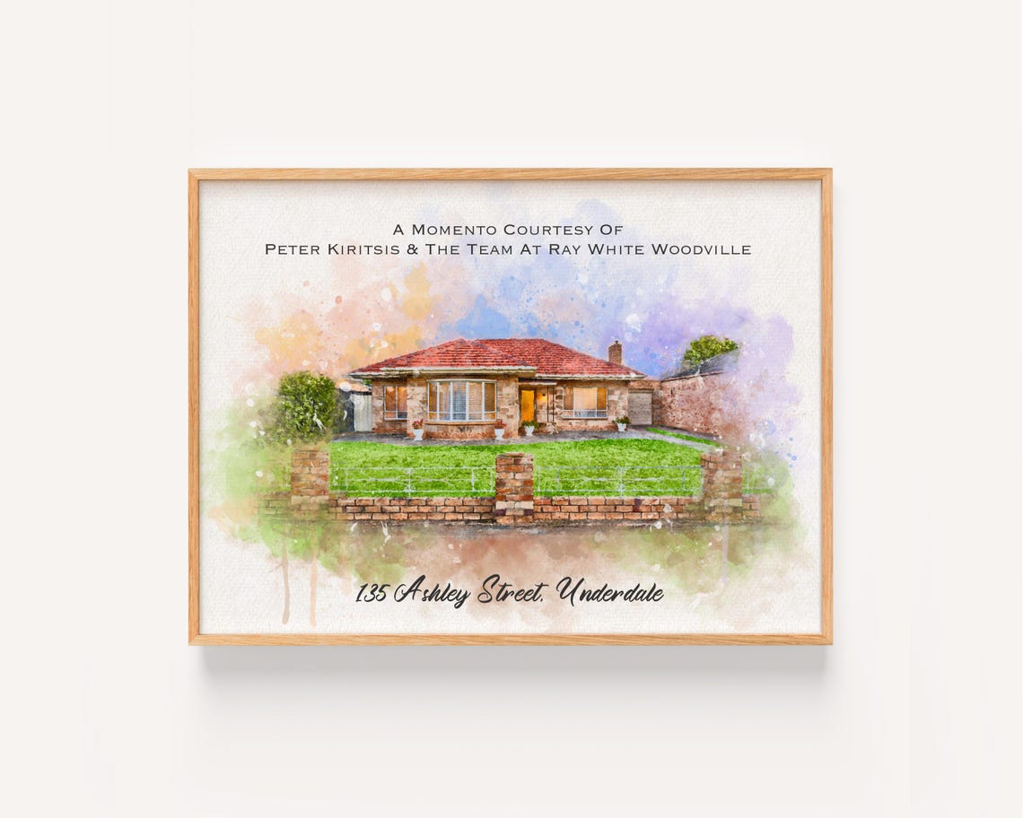 Snowy Church Watercolor Painting With Isaiah 9:6 Scripture Poster - Image 2