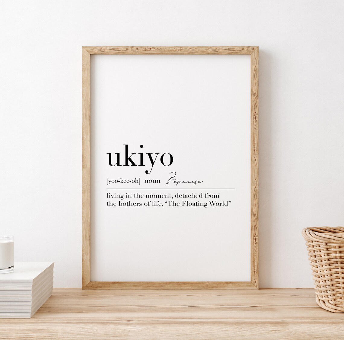 Ukiyo Definition Print, Japanese Nordic Style - Image 2
