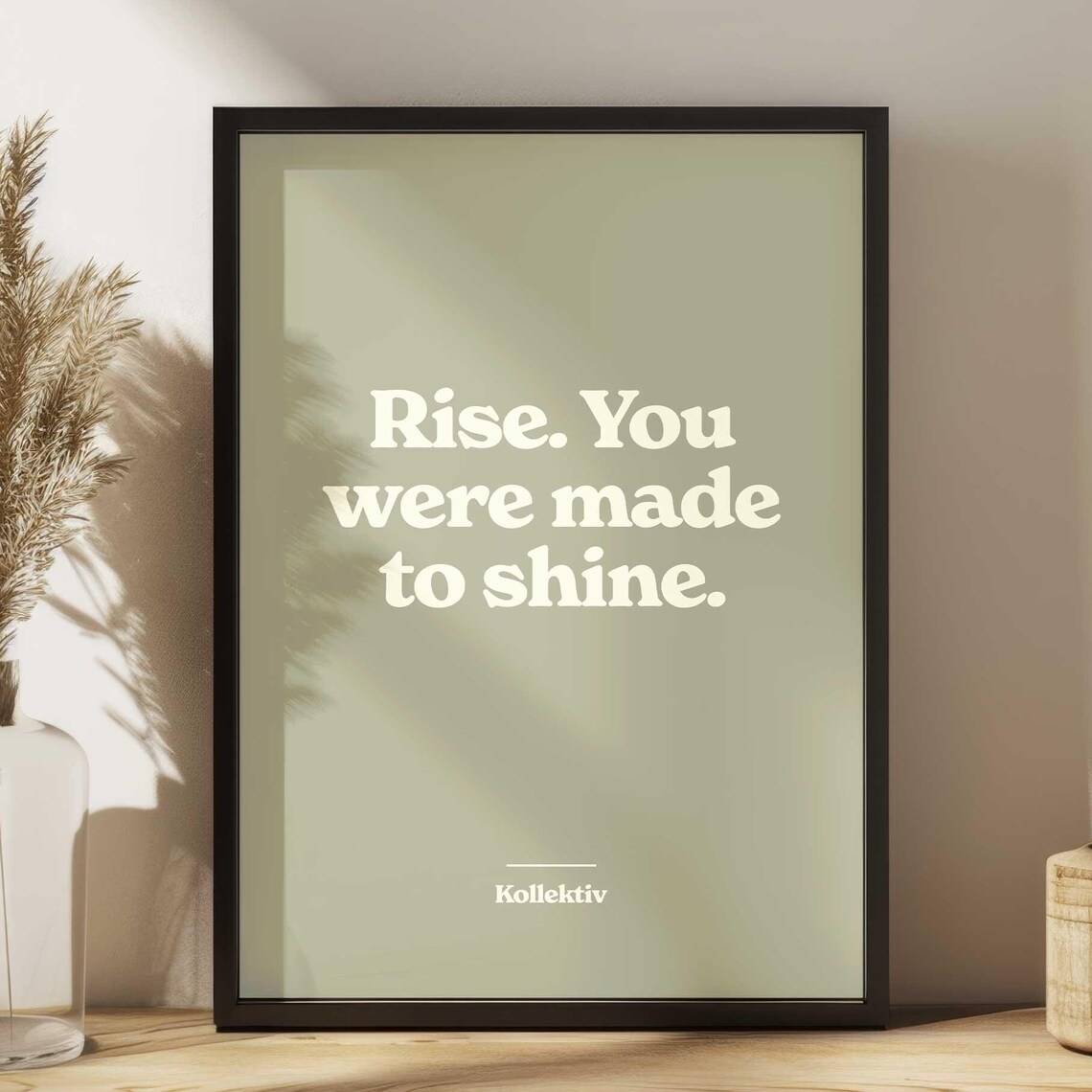 Custom Quote Print, Retro Typography Art