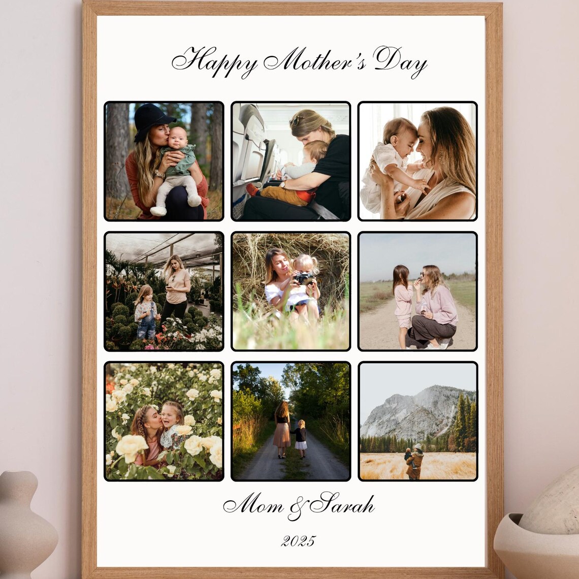 Personalized Photo Collage Gift For Mom