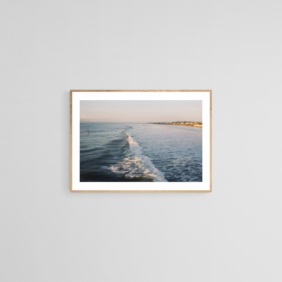 Surfer Photograph, Ocean Beach Coastal Art Print