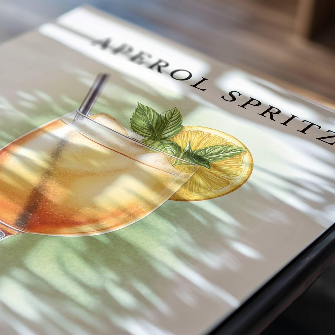 Aperol Spritz Poster, Summer Bar Decor - Image 2