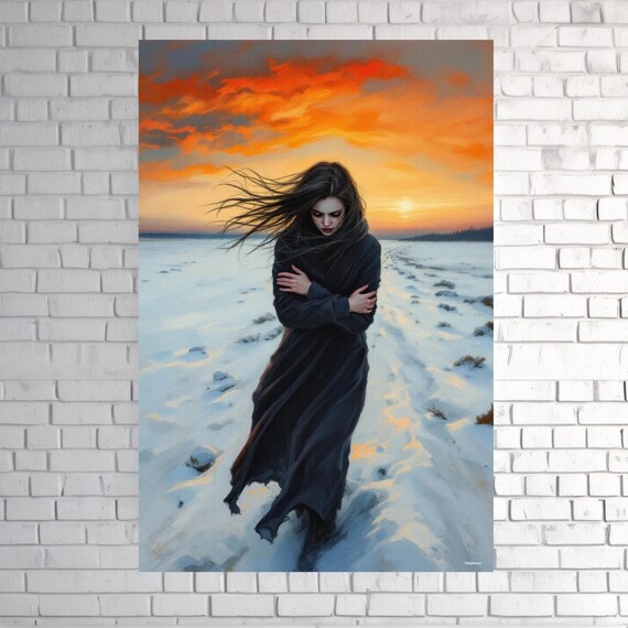 Emotional Walk Wall Art Matte Nature Decor For Home Ideal For Housewarming Birthdays Or Holidays Scenic Art Print Home