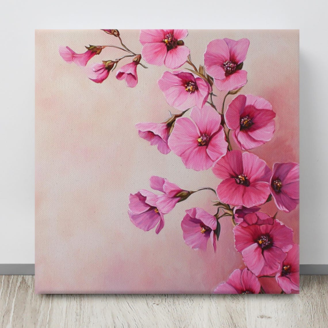 Diascia Flower Print Pink Wall Art Pink Flower Painting Print Diascia Art Print Pink Twinspur Plant Wall Art - Image 4