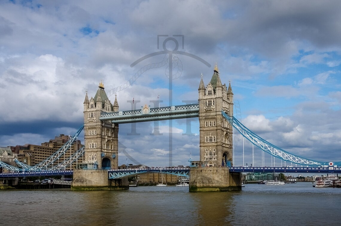 Tower Bridge London Daytime River Thames Iconic Landmark Poster - Image 3