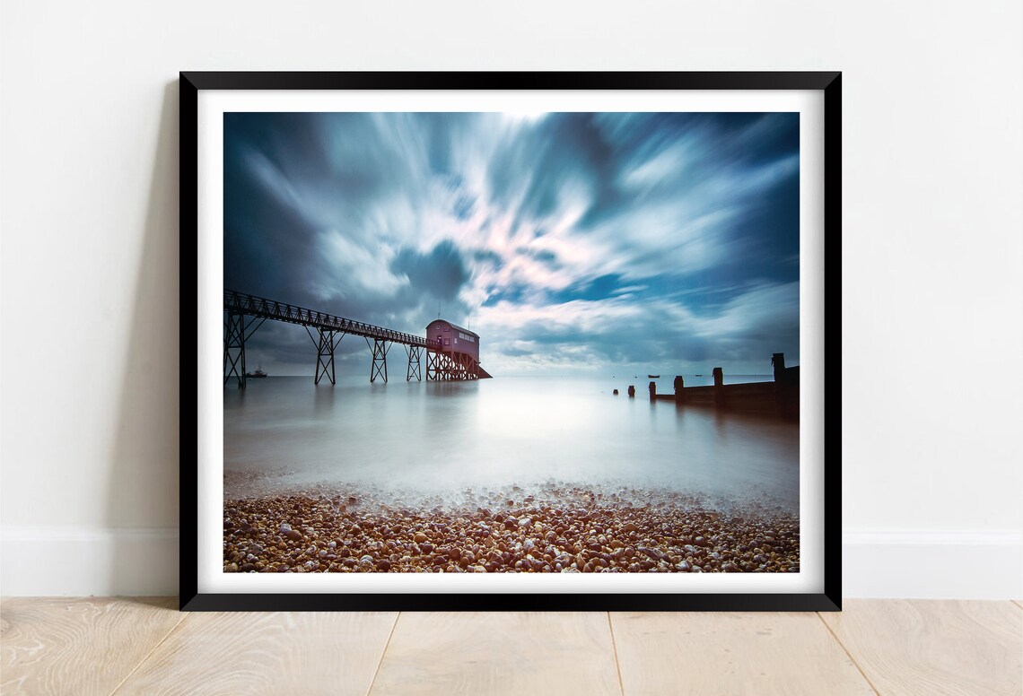 Selsey Lifeboat Station Sussex Pier Shingle Beach Drama Poster