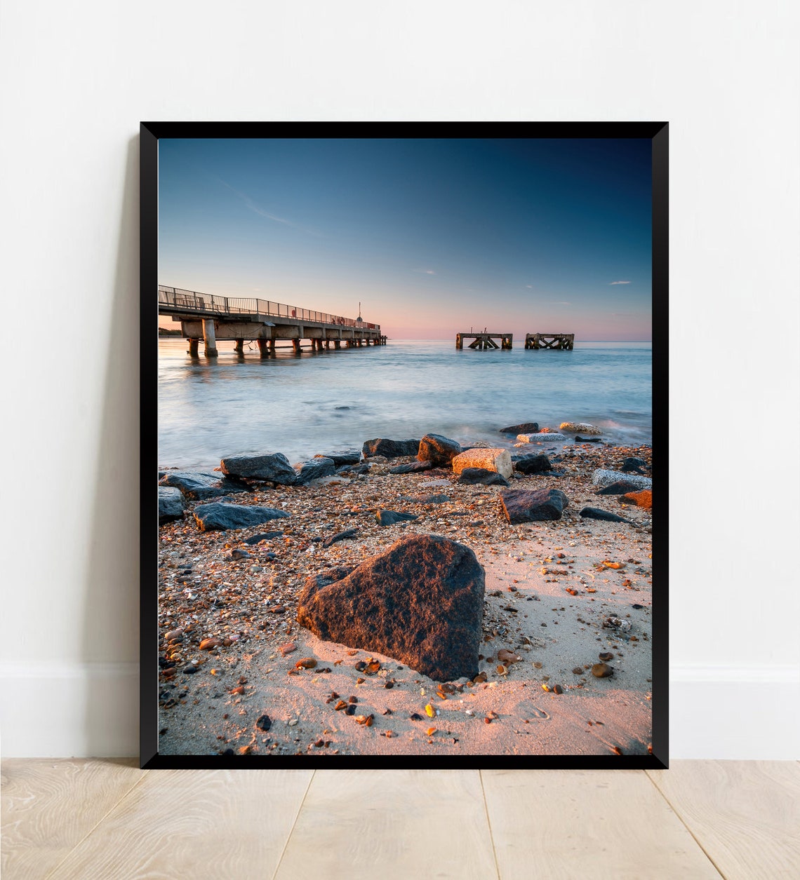 Eastney Fishing Pier Southsea Sunrise Limited Edition Print Photography Fine Art Wall Art Exclusive Print Posters Photos Uk - Image 2