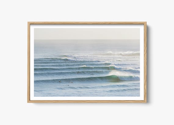 Surf Photography, Ocean Wave Coastal Minimalist