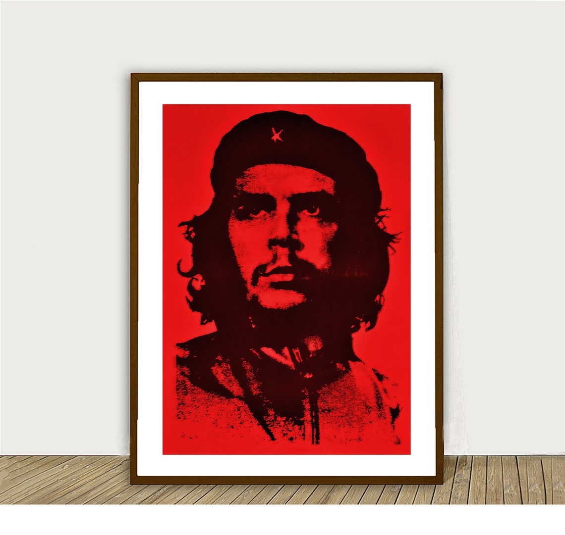 Che Guevara Vintage Poster Poster Paper Or Print Gift Idea Wall Decor - Image 2