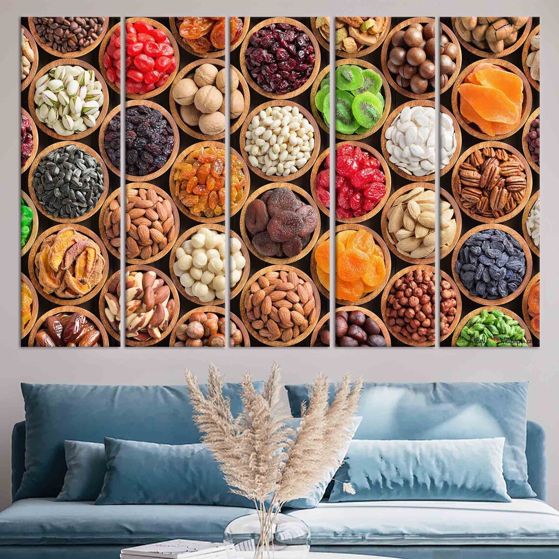 Spices Kitchen Wall Art, Colorful Modern Art - Image 2