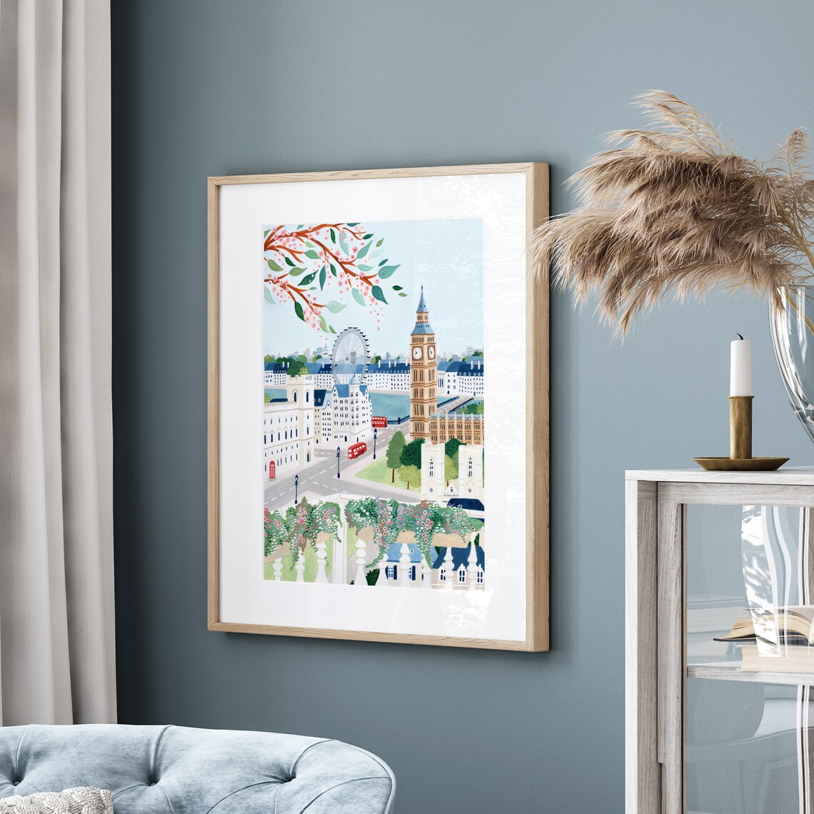 London Travel Gift Travel Poster - Image 5