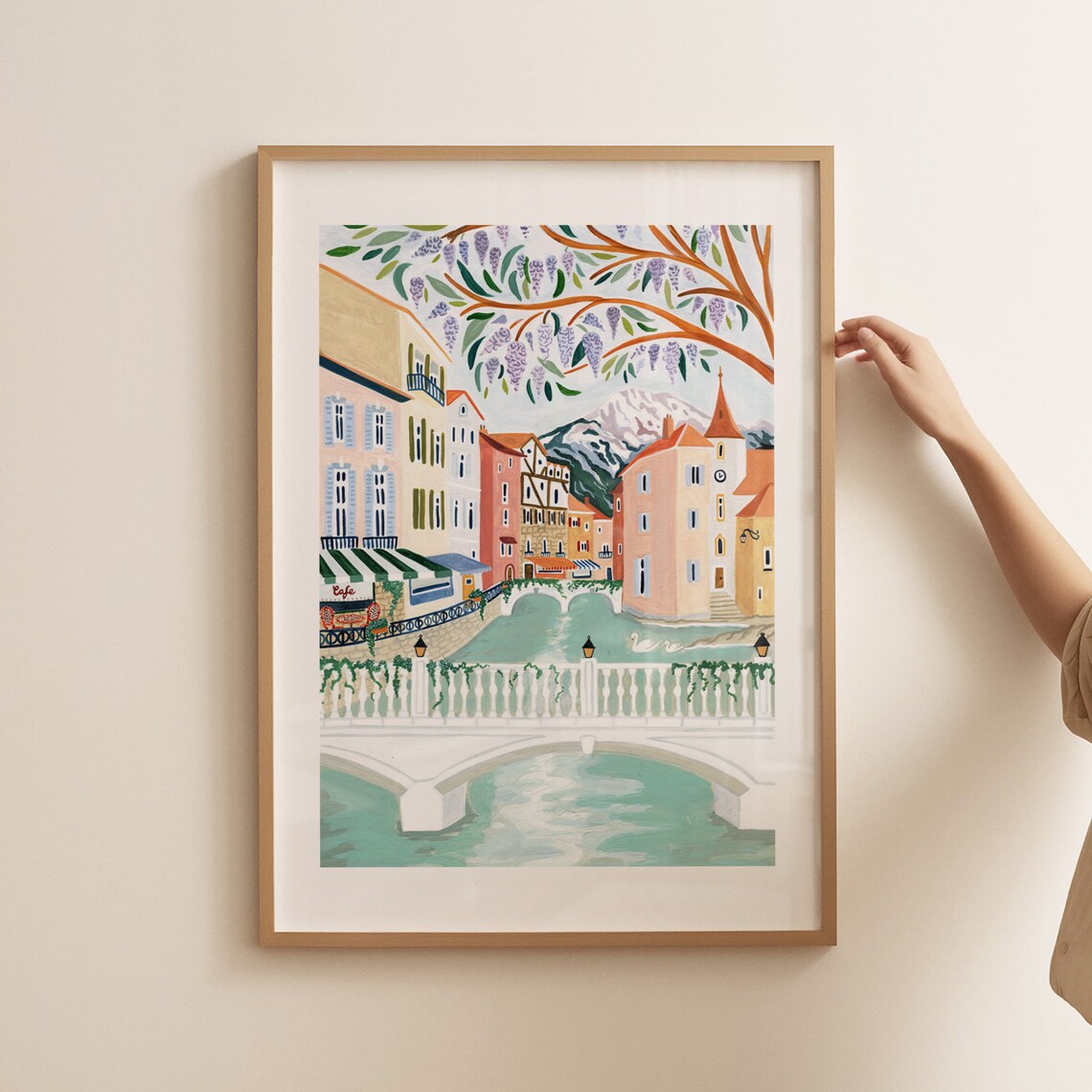 Annecy Travel Poster, France Wall Art - Image 2