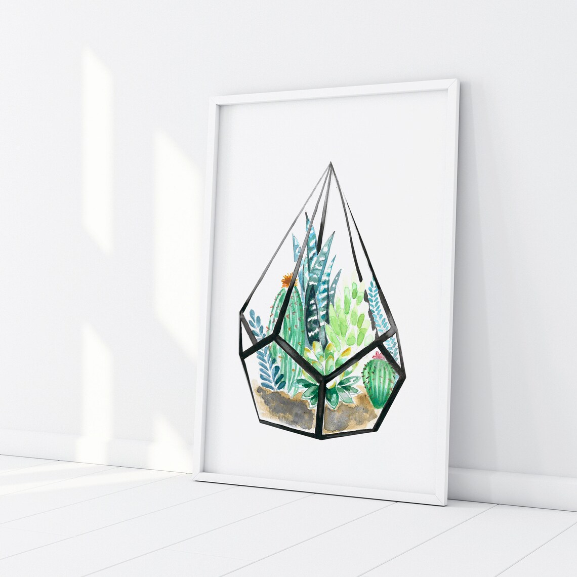 Terrarium Botanical Illustration Art Print - Image 2